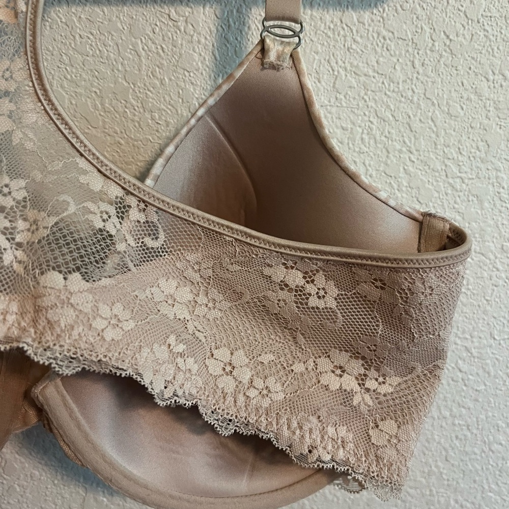 Maidenform Beige Leopard Print Bra Size 40DD - Picture 9 of 12